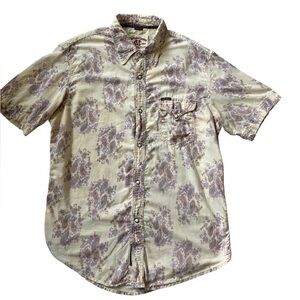Vintage Marlboro Classics Made in Italy Paisley Western Button Down Shirt Size M